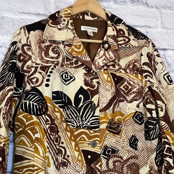 Coldwater Creek Jacket Size 8 - Picture 4 of 10